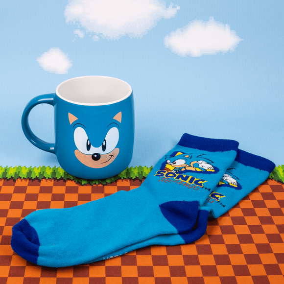 Sonic Mug and Sock Set - KOODOO
