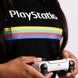 Sony - PlayStation - Color Stripe Logo - T-shirt | KOODOO