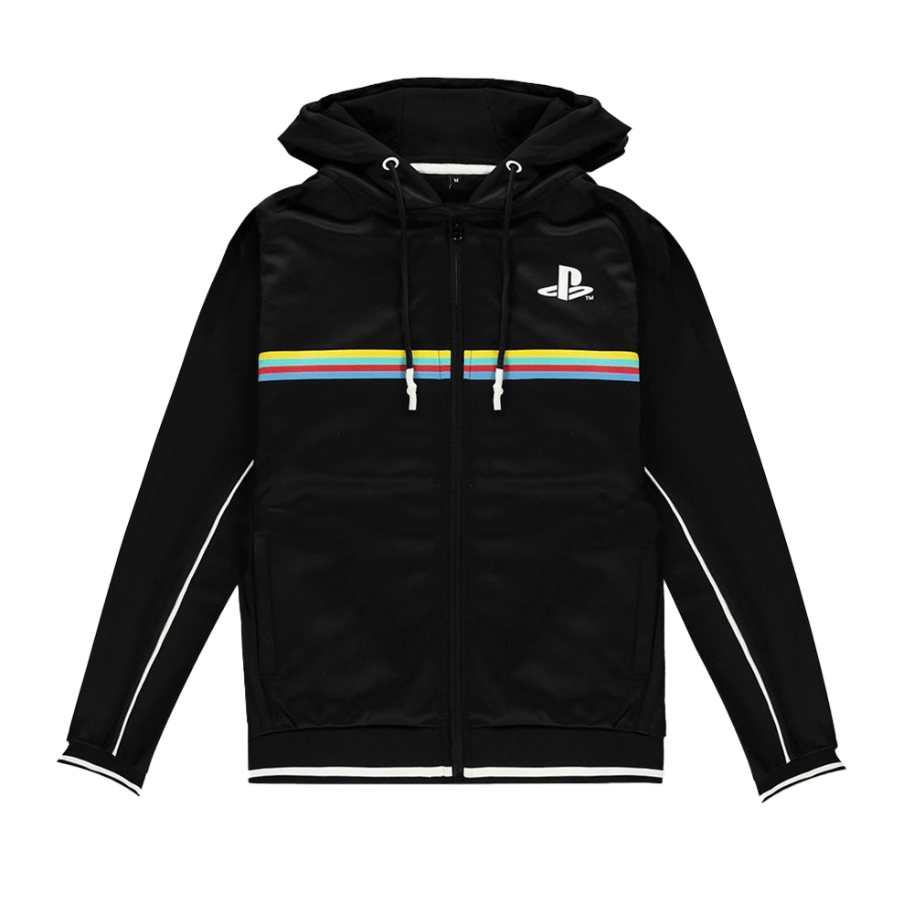 Sony - PlayStation - Color Stripe - Mens Hoodie - KOODOO