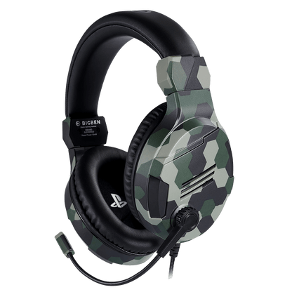 Stereo Gaming Headset For PS4 - Camo Green - KOODOO