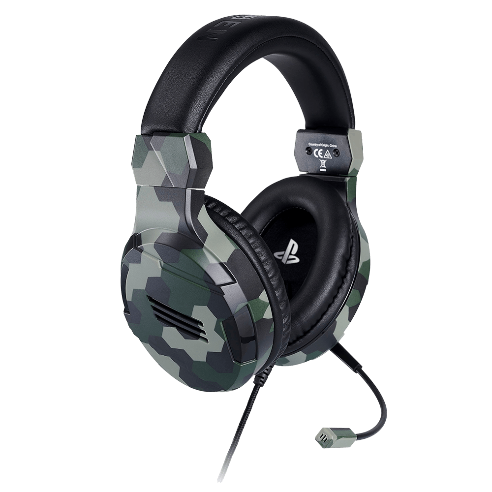 Stereo Gaming Headset For PS4 - Camo Green - KOODOO