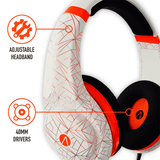 Metallic Multiformat Stereo Gaming -Abstract Orange - KOODOO