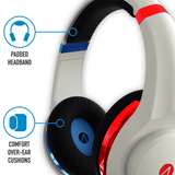 Metallic Multiformat Stereo Gaming Headset - Red & Blue - Neon - KOODOO