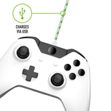 Xbox Twin Charging Dock with Play & Charge Cable - White - KOODOO
