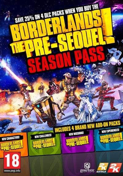 Borderlands: The Pre-Sequel Season Pass [Mac] | KOODOO